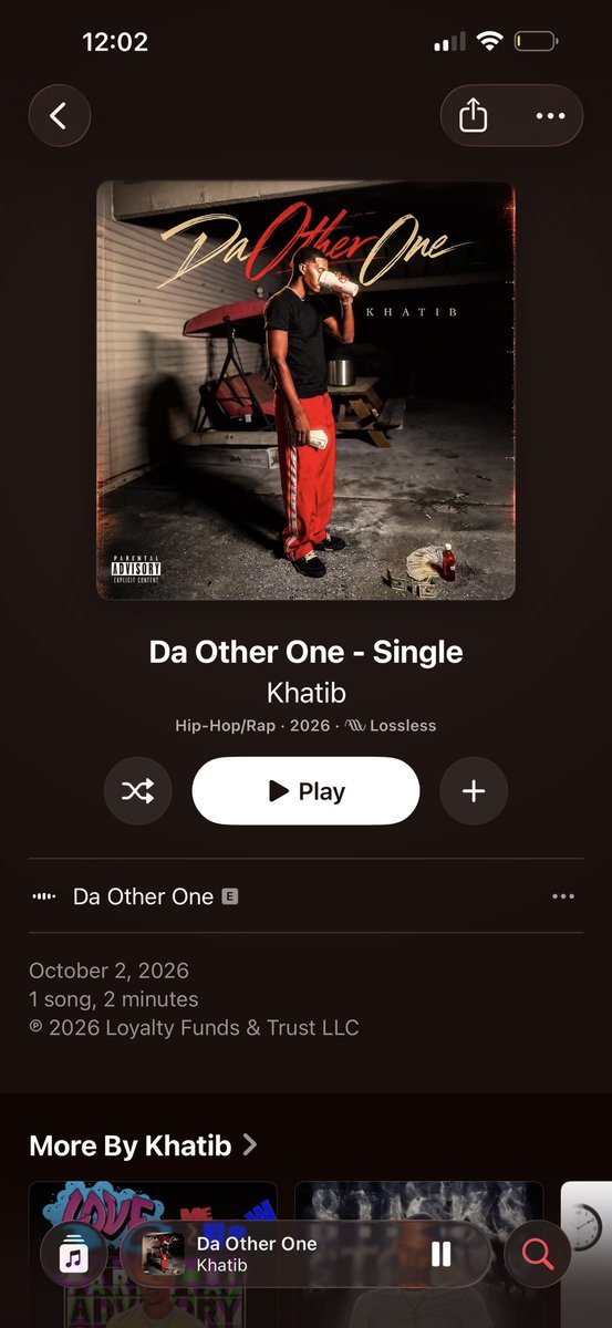 khatibdapoet's tweet photo. Da Other One OUT NOW Link In Bio 
🔥🔥🔥🦅🦅🦅😤😤😤🫀🫀🫀🫀 https://t.co/PDJenSK7m4