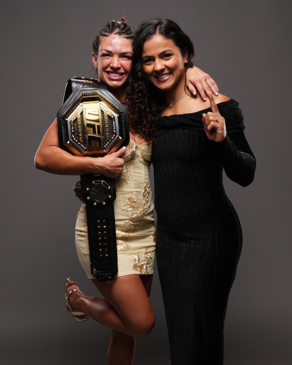 ufc's tweet photo. Every step of the way!

@NataliaSilvaUFC looks to join her close friend @MackenzieDern as a UFC champion!

[ OCT 3 | LIVE at 8pmET on @ParamountPlus and @CBSTV ] https://t.co/YToR6JvtFH