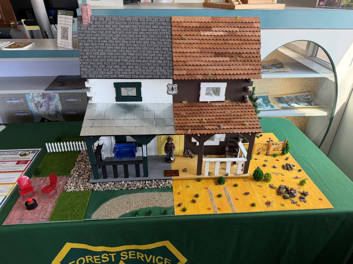 forestservice's tweet photo. Connect with your neighbors and explore becoming a Firewise USA community: https://t.co/Pfp7NeWGuX.  Stay prepared, stay safe! #FirePreventionWeek https://t.co/Bohuo30gQh