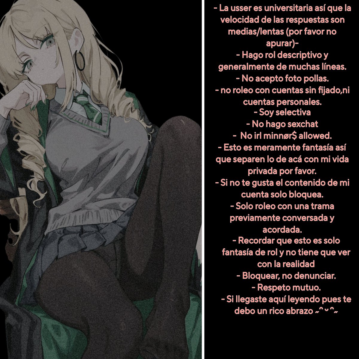 Lustyymagic's tweet photo. 𝄞⨾Uѕer y cυeɴтα✮˚.⋆ https://t.co/WRBE2c0bw7