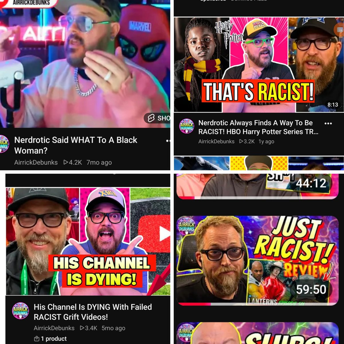studentofgodd's tweet photo. 🚨THE BOY WHO CRIED RACISM
AIRRICK DEBUNKS has a MASSIVE problem! He is Friends with Ethan van Sciver.
See.... .@djairrick is ok with racial ATTACKS against EricDJuly when Ethan does it .....because he dont like EricDJuly
Ethan goes WAY past anything he is crying about. https://t.co/ELyTMoNFf4