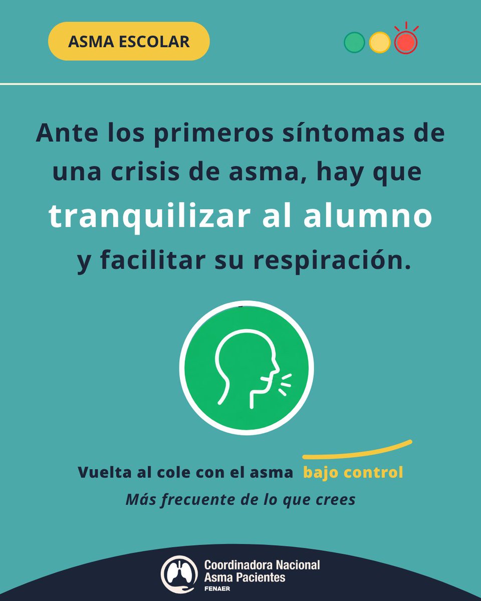 fenaer2's tweet photo. Ante los 𝐩𝐫𝐢𝐦𝐞𝐫𝐨𝐬 𝐬í𝐧𝐭𝐨𝐦𝐚𝐬 𝐝𝐞 𝐮𝐧𝐚 𝐜𝐫𝐢𝐬𝐢𝐬 𝐝𝐞 𝐚𝐬𝐦𝐚: tranquilizar, facilitar la respiración y comprobar la medicación indicada. https://t.co/9Hyhwsos4C