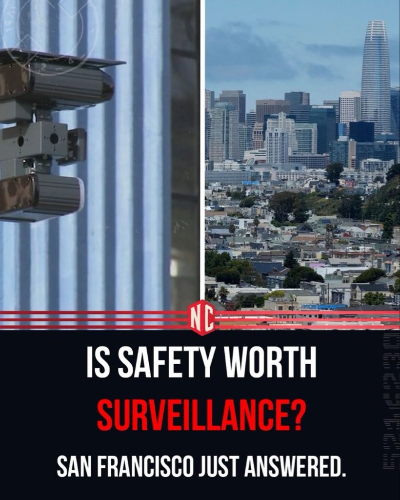 Ninoapocalypse's tweet photo. Remember last week when Senator Hawley exposed Flock cameras scanning your face, your bumper stickers, and the inside of your car without a warrant? San Francisco just voted to keep them.
Crime dropped 30% after those cameras went up. The Democratic mayor and the San Francisco Democratic Party looked at that number and said these stay. They added rules. Data deleted after 30 days. Every search tied to a case. The cameras are not coming down.
That is the hard part. A Republican senator put the warrantless scans on the record. A Democratic city kept the system because break-ins fell. Something is reading your face without asking, and your car is less likely to get hit. Both of those things are true at the same time.
No clean answer. Just the question.
Is safety worth surveillance?