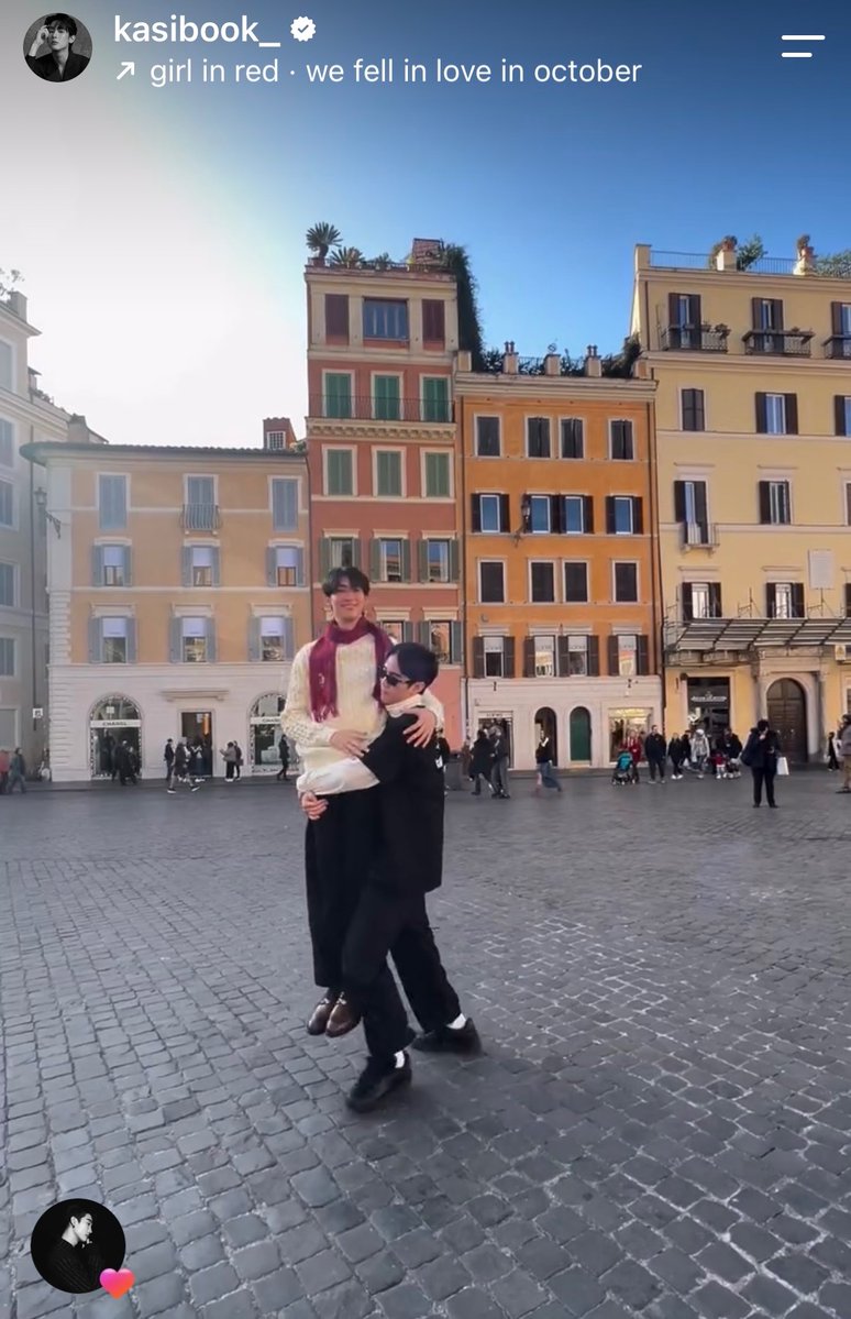 Tomforcebook's tweet photo. From Rome, to Paris, “We fell in love in October” 

#ฟอสบุ๊ค https://t.co/ED4dKRGp7m