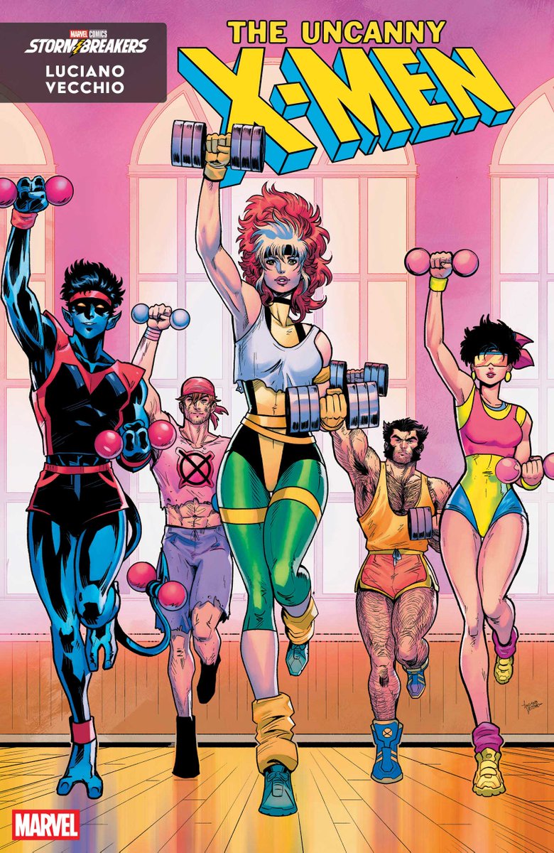 MarvelComicsHQ's tweet photo. Flex on ‘em!

This November, Marvel’s Stormbreakers send Marvel’s fittest heroes to the gym in new Workout Variant Covers! 🧵⬇️💪

Covers: Luciano Vecchio, Simone Di Meo, Jonas Scharf, Netho Diaz https://t.co/7QS6COAUuu
