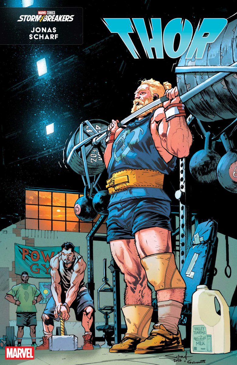 MarvelComicsHQ's tweet photo. Flex on ‘em!

This November, Marvel’s Stormbreakers send Marvel’s fittest heroes to the gym in new Workout Variant Covers! 🧵⬇️💪

Covers: Luciano Vecchio, Simone Di Meo, Jonas Scharf, Netho Diaz https://t.co/7QS6COAUuu