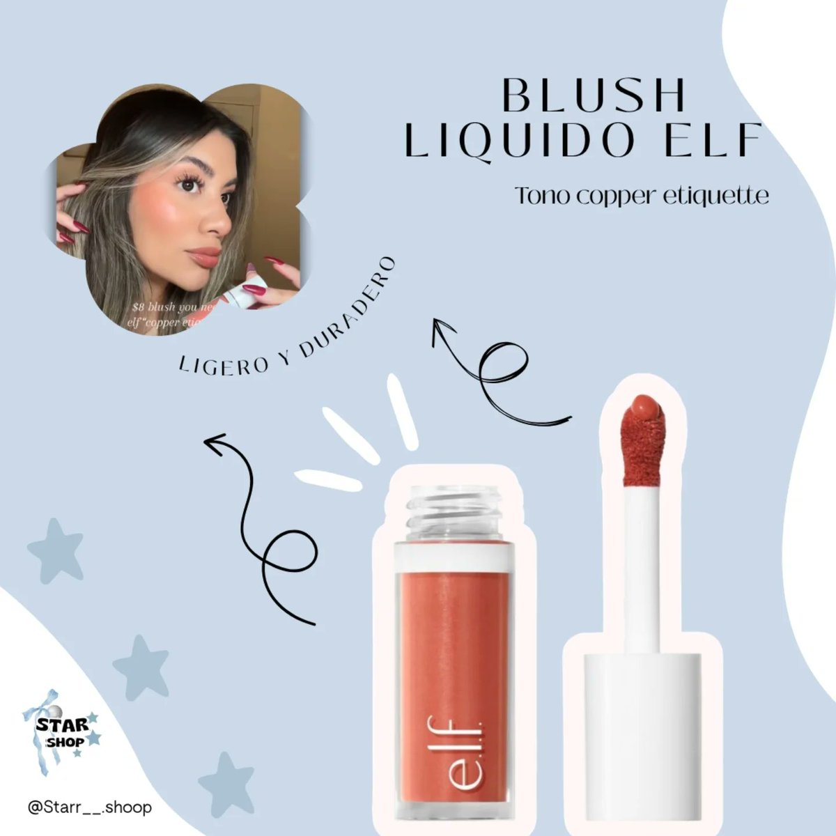 plioa's tweet photo. e. l. f. Liquid Blush 
(Sold out)

I have one and highly recommend it. It lasts all day, especially when set with powder. It looks super natural and is easy to blend. https://t.co/cM8bfKbMeS