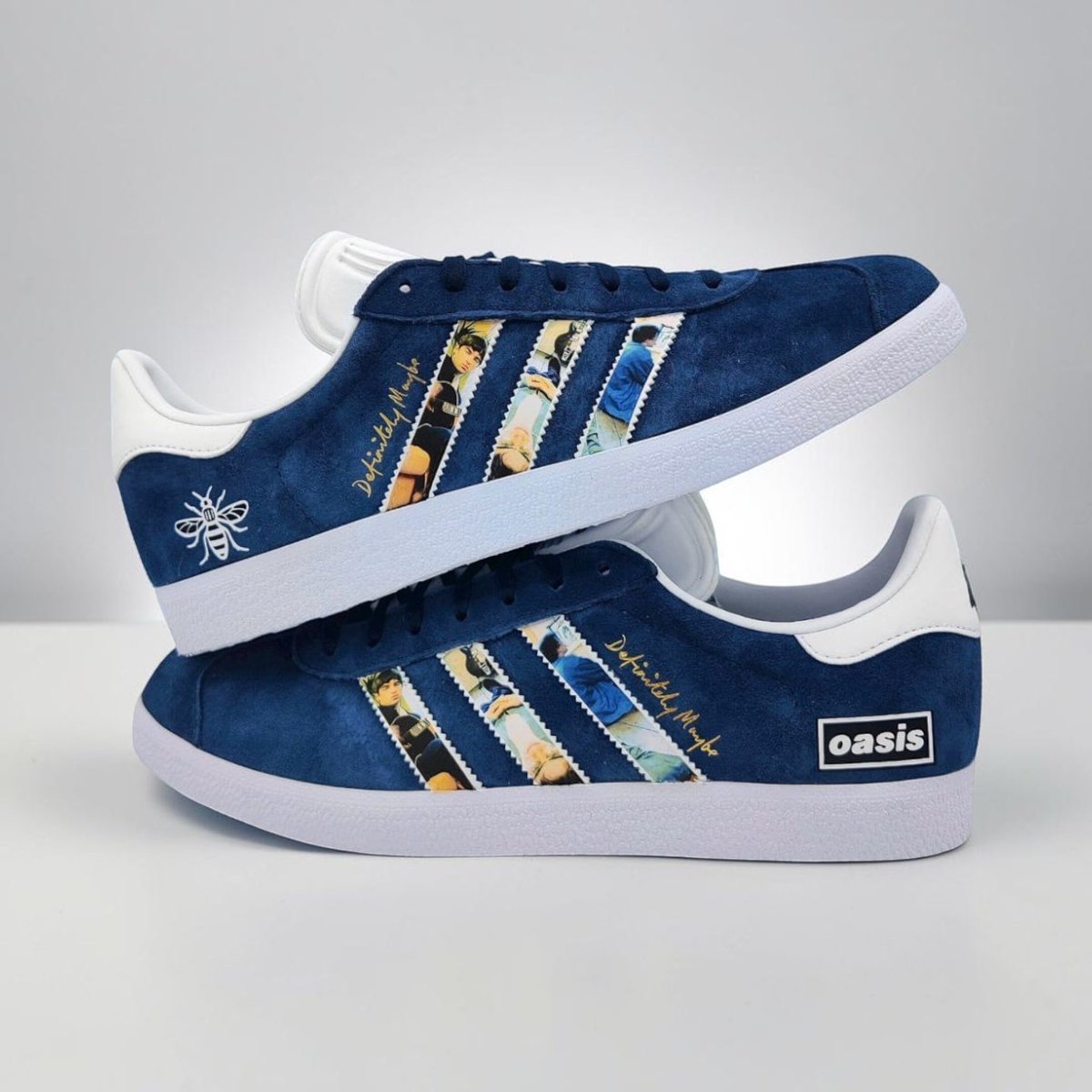ADIDASHULL's tweet photo. Oasis 2027? We’ve got you covered.

Adidas Trainers x Oasis Inspired.

Check out our designs on our website! All limited edition.

Amazing gift idea - https://t.co/nwEuluQXur

#Oasis #Liamgallagher #Britpop #Adidas @FasilBalti @roundarway @OasisArchives @OasisMania @RevsJr https://t.co/vm015HZX8W