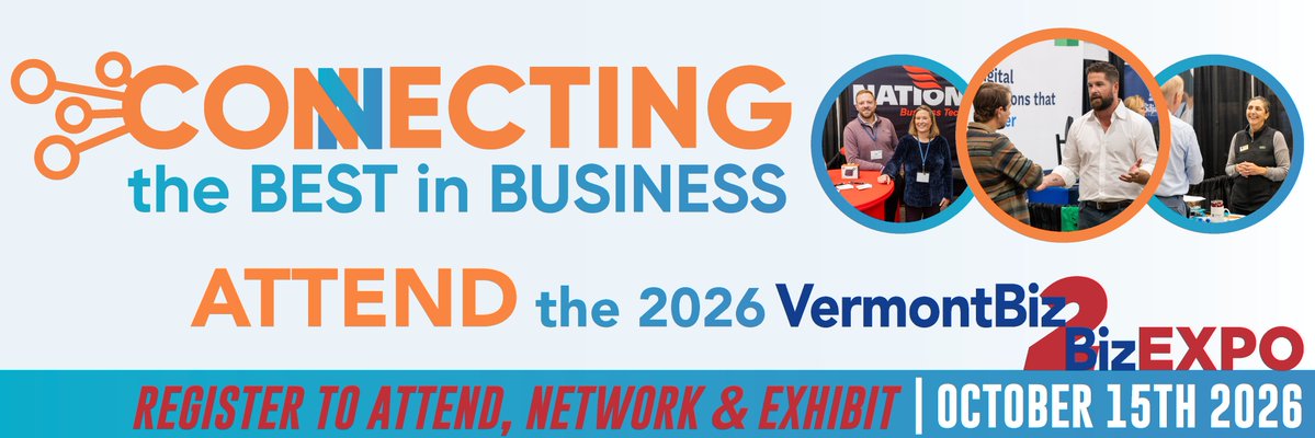 vermontbiz's tweet photo. US Sen. Welch Breakfast &amp; VBGA Luncheon at the 2026 VermontBiz2Biz EXPO Oct 15
https://t.co/Z2fqJhUP4H https://t.co/FNJEOyUqxx