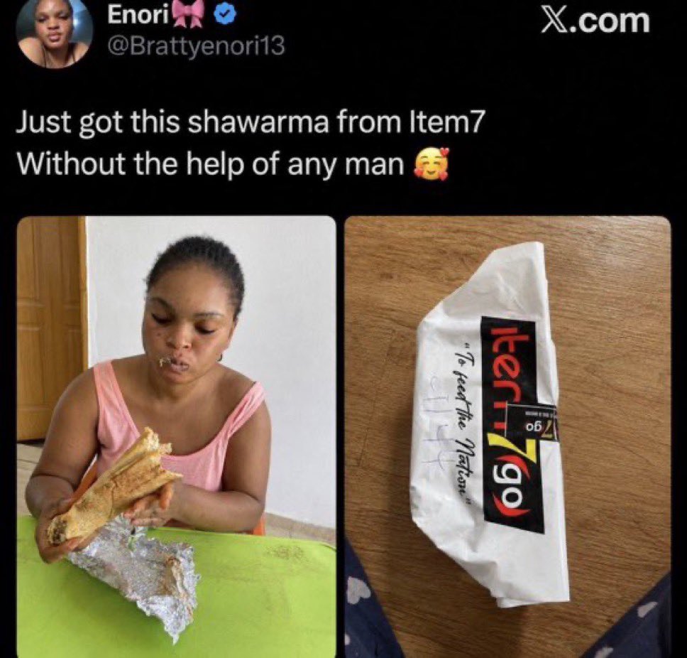 _Fabianszn's tweet photo. ..@item7go_ Twitter user Enori bought shawarma from your store today and reportedly found cockroaches inside it.

I’ve never bought shawarma from your store before, only rice, but seeing this has honestly changed my mind. If this is what happened with the shawarma, I’m no longer comfortable buying it again — not even the rice.

Food hygiene is too serious to overlook. I’ll also advise my friends to be careful and reconsider eating there until this issue is properly addressed.

Please look into this and give a proper explanation. 🙏