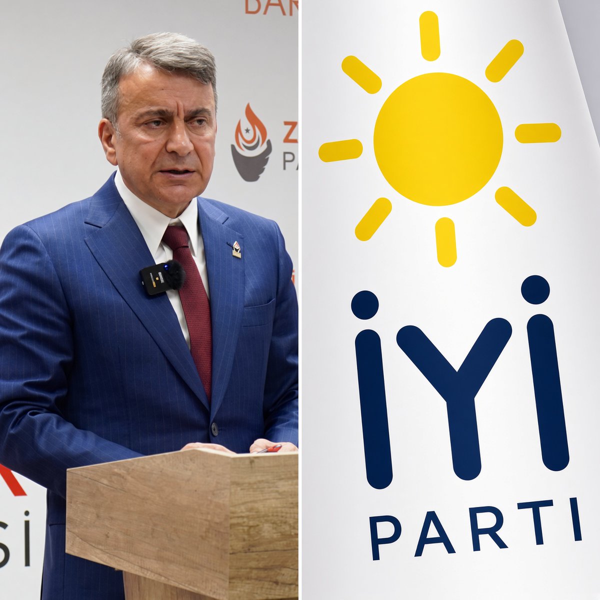 HaberMOD's tweet photo. Zafer Partili Azmi Karamahmutoğlu'ndan bir İYİ Parti iddiası daha: 

—Cumhur İttifakı, İYİ Parti'yi yanına çekerek 'Türkiye İttifakı' kurmak istiyor!

"Belli ki Cumhur İttifakı iktidarının sayısal olarak zorlandığı yerler var, yeni anayasa gibi. 

Zorlandığı yerlerde İYİ Parti’nin sandalye sayısına ihtiyaç duyuyorlar.

Cumhur İttifakı, -Ak Parti, MHP, DEM Parti, Hüdapar- İYİ Parti'yi de yanına çekerek 'Türkiye İttifakı' kurmak istiyor."