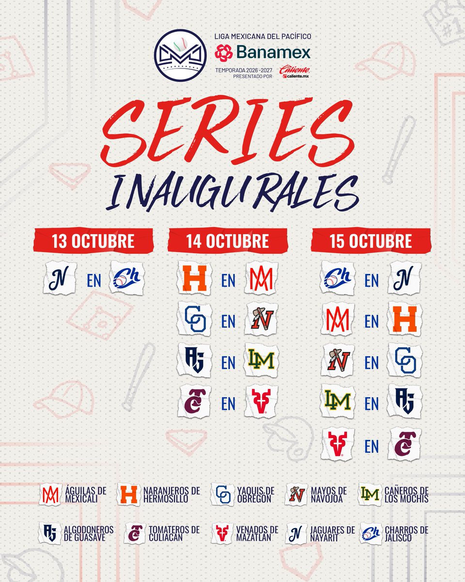 LMPBanamex's tweet photo. ¿Estás listo para apoyar a tu equipo favorito?😎

Esta temporada, la pasión late más fuerte❤️‍🔥

#LMPBanamex⚾️ https://t.co/fs53wnLe9K
