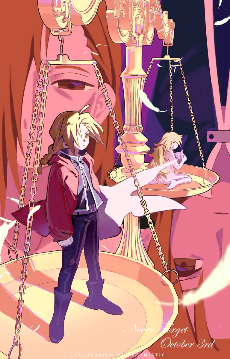 posymistic's tweet photo. Equivalent Exchange 
#fma https://t.co/NZFtohwCAt