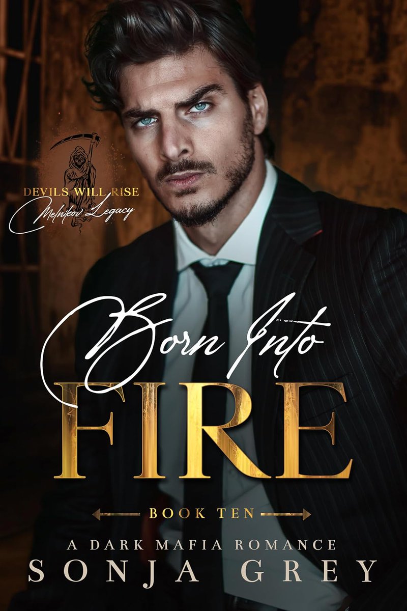 Darkromanceara's tweet photo. ⭐⭐⭐⭐⭐
#BornintoFire
#DevilsWillRise: Melnikov Legacy #10 ✍️ @soniagreyauthor 
Ev and Harper! Harper is SO cool. Seriously. Smart, stubborn, fearless, and determined to get her story. And Ev... He couldn't risk her exposing him. Their banter, tension, secrets... wow! #books https://t.co/gGMQN2cCaX