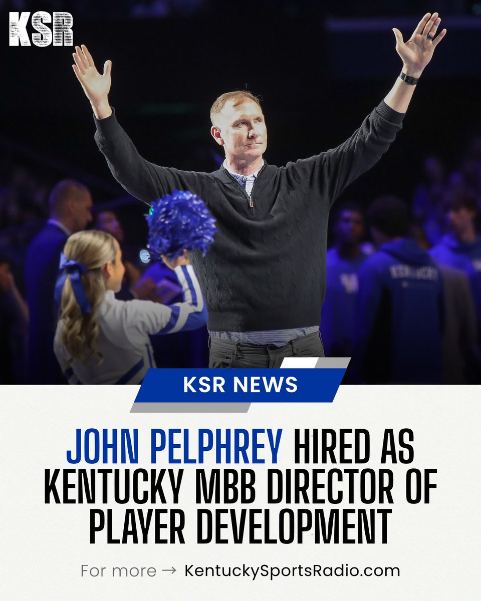 JackPilgrimKSR's tweet photo. BREAKING -- John Pelphrey joins Mark Pope’s Kentucky staff as Director of Player Development

The Unforgettable was most recently the head coach at Tennessee Tech

STORY: https://t.co/pzt510D2ru https://t.co/6LoxB9yvjD