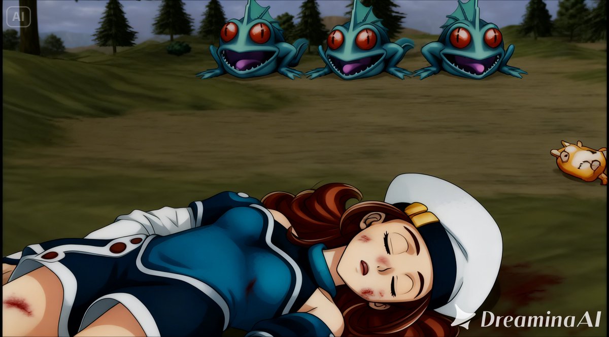 prasetya_j93824's tweet photo. Millie ミリー Suikoden 2 幻想水滸伝II is Losing to some enemy frog Game Over Ryona リョナ. This Classic game is one best Of RPG Ever. Hope there is full Remake game to improve graphics #konami #rpggame #ryonas #playstation1 #runemagic https://t.co/5JOWsRNiA3