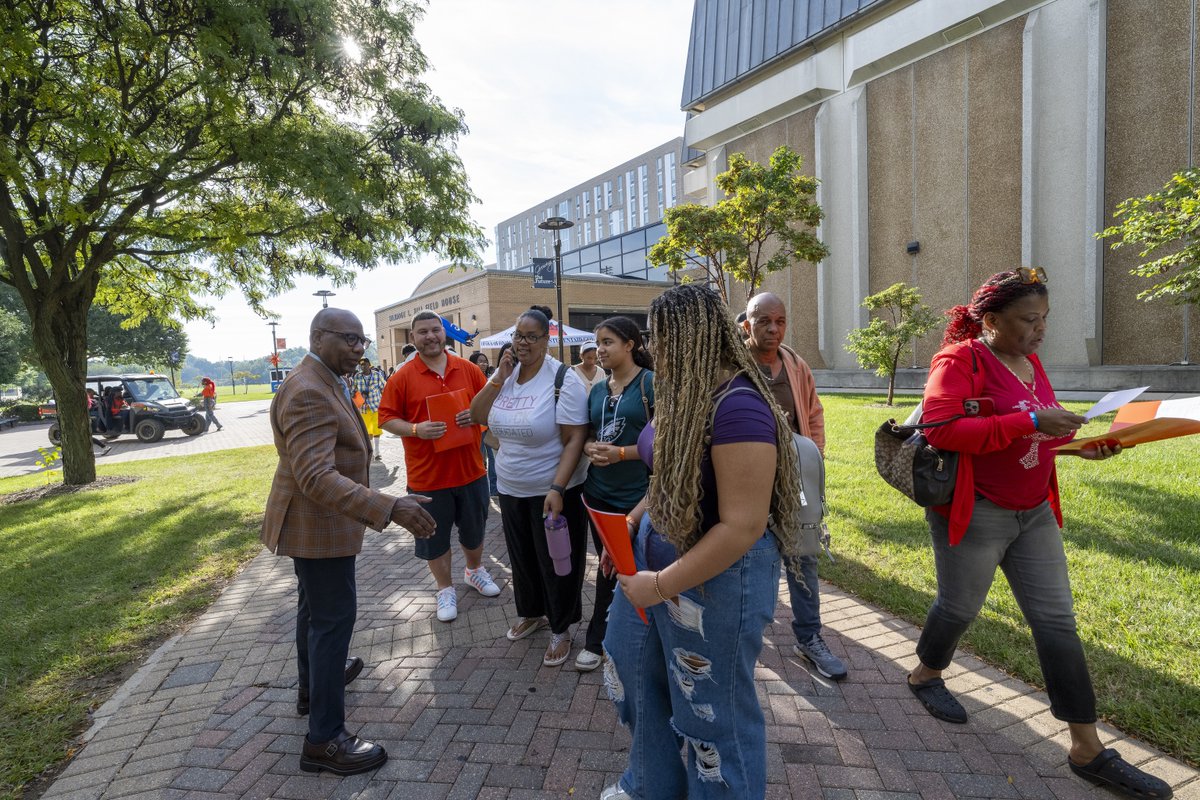 MorganStateU's tweet photo. It's nothing like the Morgan State experience! 🐻

Today, we welcomed future Bears to a glimpse of the National Treasure during our annual Fall Open House.

From campus tours and informational sessions to more, today was truly an amazing opportunity to show what Morgan State has to offer!

#GrowingTheFuture #FairMorgan