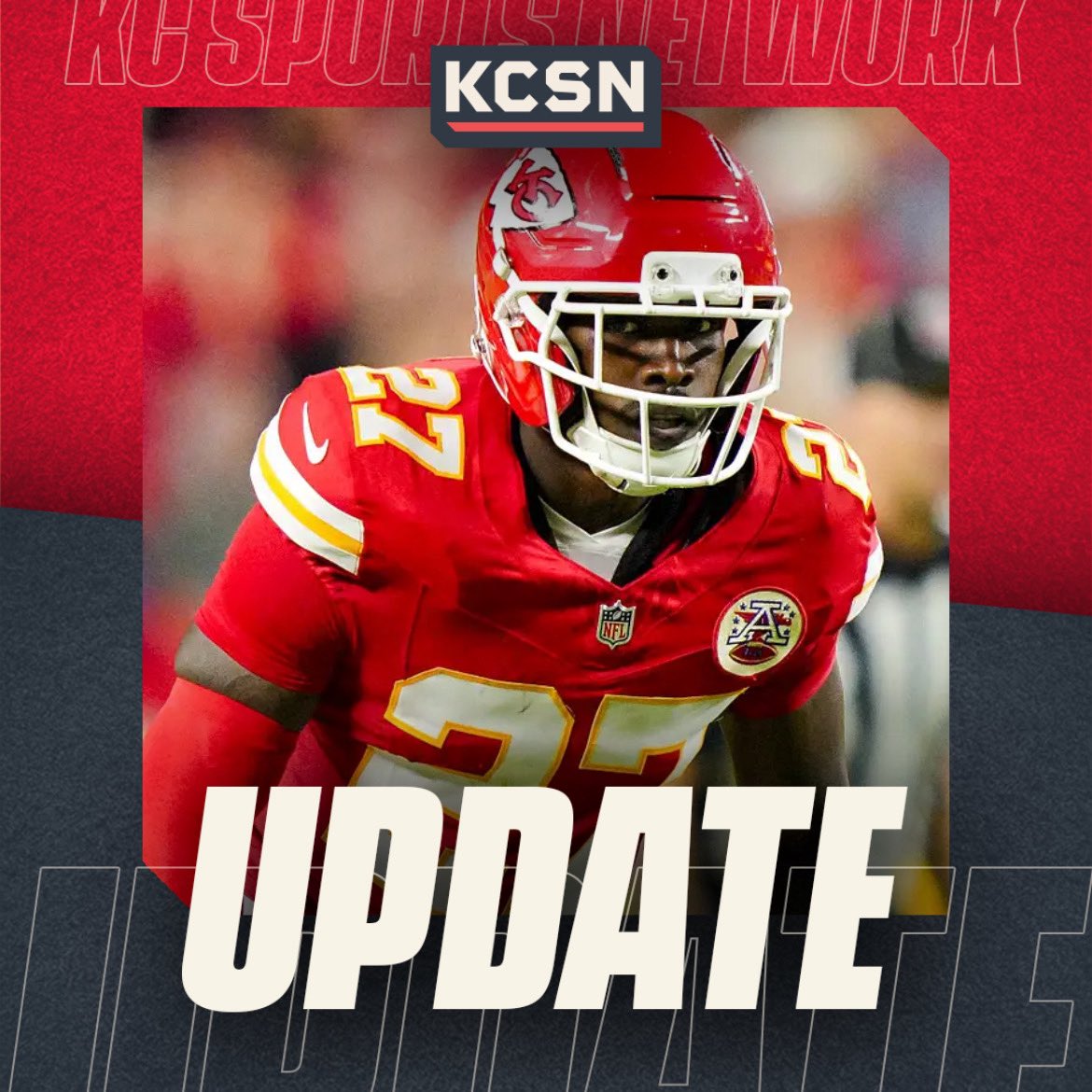 KCSportsNetwork's tweet photo. Safety Chamarri Conner (knee) is set to make his season debut on Sunday vs the Raiders, per Andy Reid https://t.co/9fS1fOiYc4