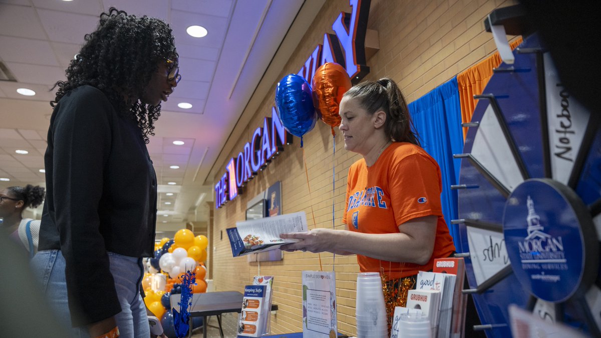 MorganStateU's tweet photo. It's nothing like the Morgan State experience! 🐻

Today, we welcomed future Bears to a glimpse of the National Treasure during our annual Fall Open House.

From campus tours and informational sessions to more, today was truly an amazing opportunity to show what Morgan State has to offer!

#GrowingTheFuture #FairMorgan