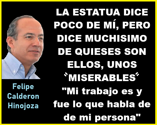 edubacio's tweet photo. .
El Mejor estadista de esta época, en entrevista con Ciro Gámez Leyva declaro sobre la estatua, 
a mi en lo personal el Mejor Presidente que ha tenido Mexico. https://t.co/JNMcLkvcC2