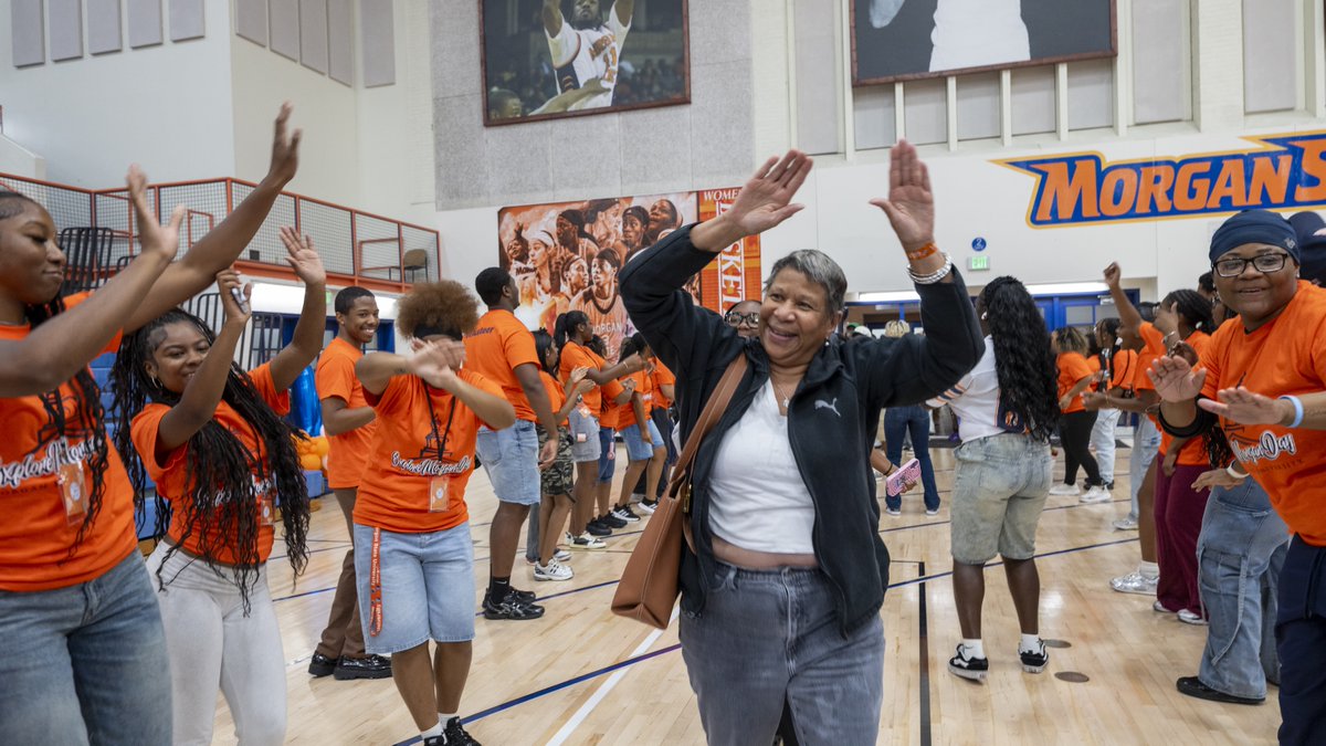 MorganStateU's tweet photo. It's nothing like the Morgan State experience! 🐻

Today, we welcomed future Bears to a glimpse of the National Treasure during our annual Fall Open House.

From campus tours and informational sessions to more, today was truly an amazing opportunity to show what Morgan State has to offer!

#GrowingTheFuture #FairMorgan