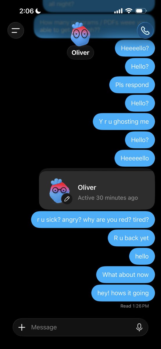 itsmattfranco's tweet photo. Help @OpenAIDevs @OpenAI I think my dot died https://t.co/m1g7UIrzr0