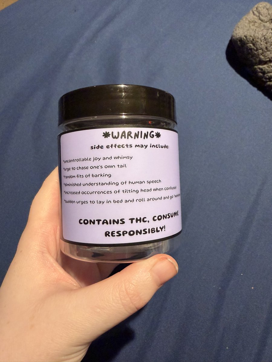artie_trsh_yeen's tweet photo. I GOT MY SILLY WEED JAR!!!! my favorite thing ever its so cute, and so much more convenient than a bag 😭 

Jar made by @collarpilled !!! https://t.co/q8yQdI1lCq