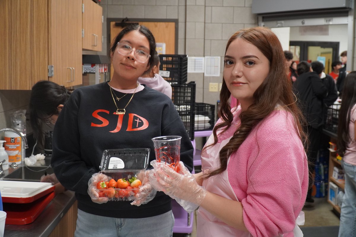 SJDCHS's tweet photo. Today we celebrate the Feast of the Holy Guardian Angels, who stand beside us through life’s challenges.
We’re also grateful for our Saints who supported Tuesday's NHS Blood Drive and Thursday's Strawberry Milkshake Sale benefiting the Breast Cancer Resource Center. #BeingFamily https://t.co/6xqMFLzf7C
