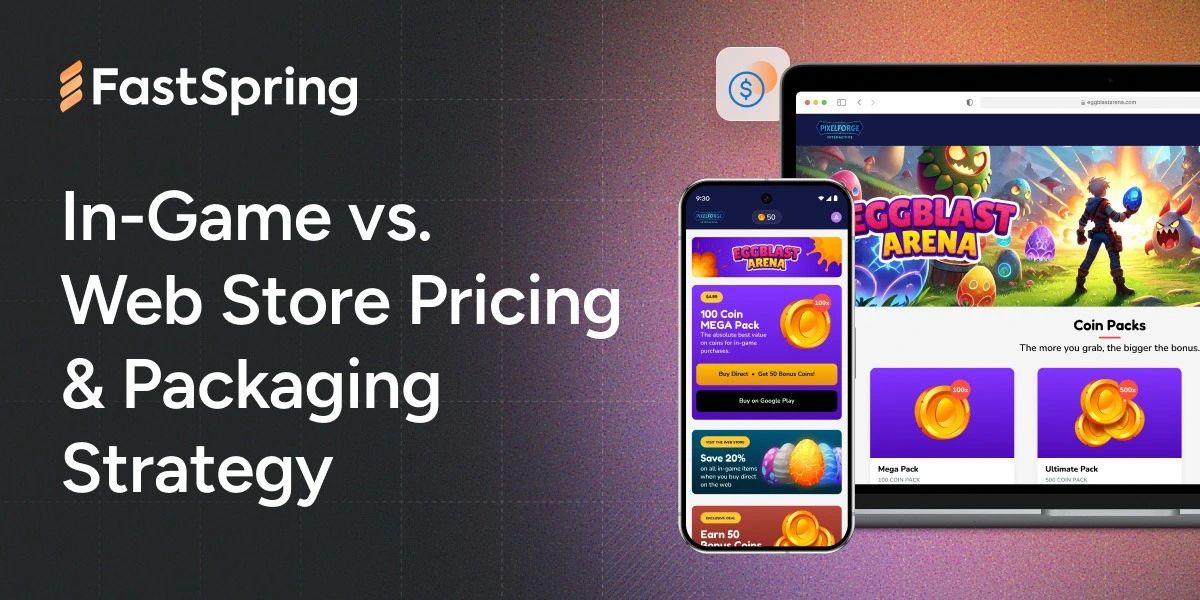 FastSpring's tweet photo. Only 2-3% of players ever spend in a mobile game. Asking them to step outside the app to make that first purchase is the hardest ask in D2C. Price it wrong and you can destabilize the in-game economy you've spent years building. https://t.co/Z3Ivp5tNku