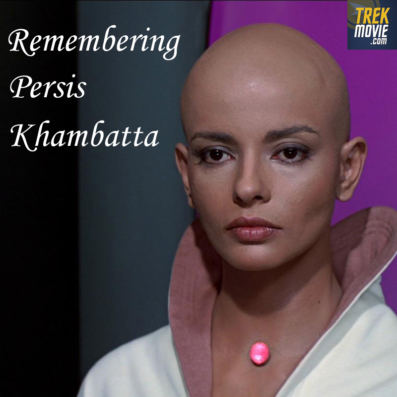 TrekMovie's tweet photo. On her birthday, remembering Persis Khambatta, who played Ilia in Star Trek: The Motion Picture. (Her very first production in the U.S. was the 1977 TV movie "The Man with the Power," which co-starred John de Lancie and Roger Perry.) 
#StarTrek https://t.co/bsfeNQfveT