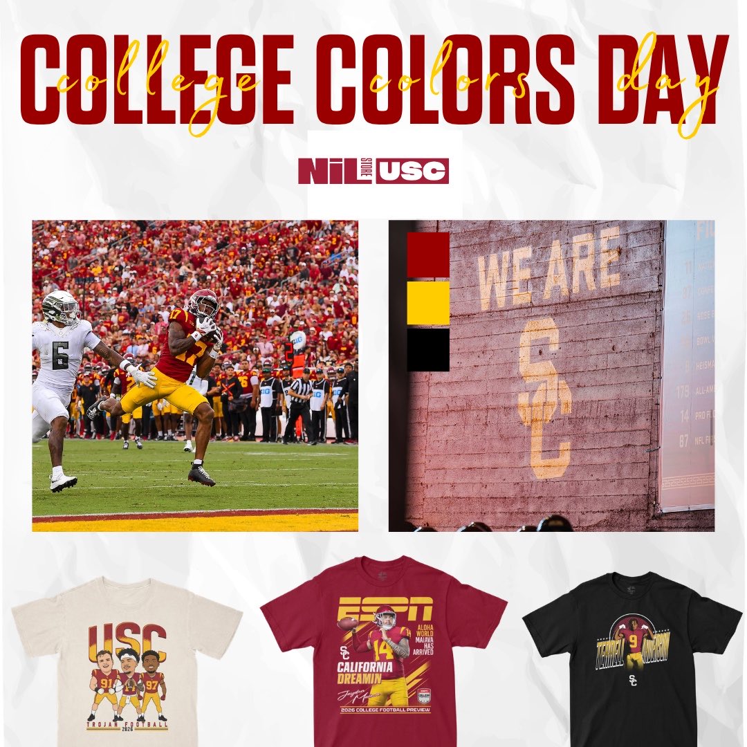 uscnilstore_'s tweet photo. Rep your colors: https://t.co/4wS4jGioGw https://t.co/SqUZJNLzqG