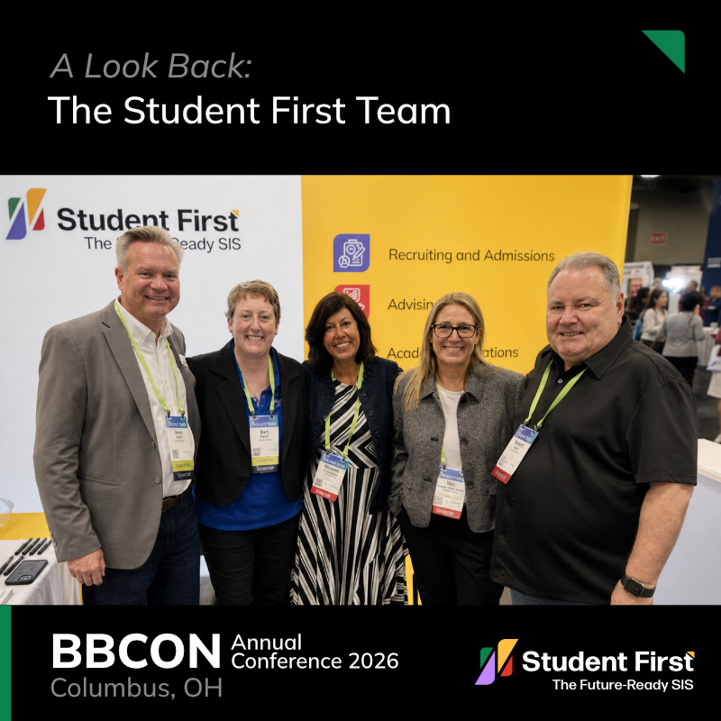 StudentFirstSIS's tweet photo. BBCON 2026 has wrapped, and we're still thinking about everyone who stopped by our booth in Columbus this week. We're already looking forward to where we'll show up together with Blackbaud next.

For more info, see the first reply👇🏽

#StudentFirstSIS #HigherEd #bbcon https://t.co/LEiAh8E6uy