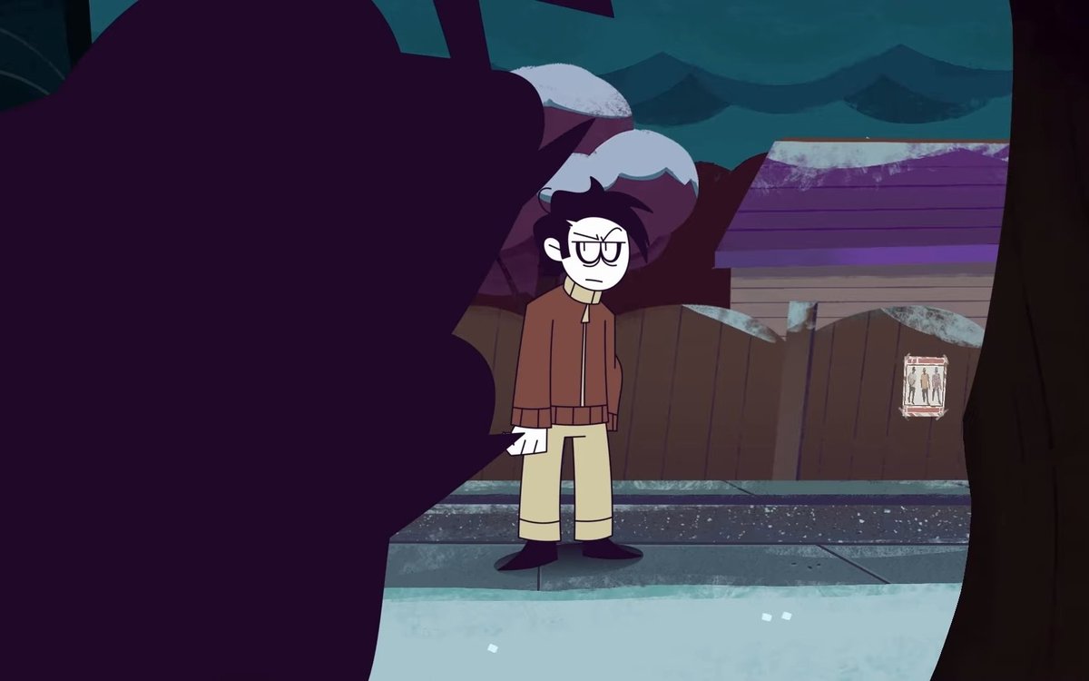 FlannyCartoon's tweet photo. #spookymonth #spookymonthspoilers 
.
.
.
.
.
.
.
They're enemies to lovers, guys, trust me, here comes the slowburn. Trust me, guys. https://t.co/lNBoUjOIxn