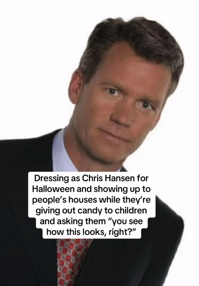 KingChaavva's tweet photo. #chrishansen #Halloween https://t.co/gAjzHd9mzX