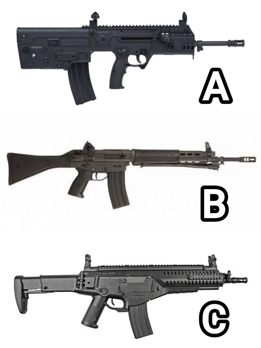 gunfanatics1's tweet photo. You’re assigned to an urban patrol unit where maneuverability in close quarters is priority #1. Which platform are you taking on the contract? https://t.co/CK3YfViUv6