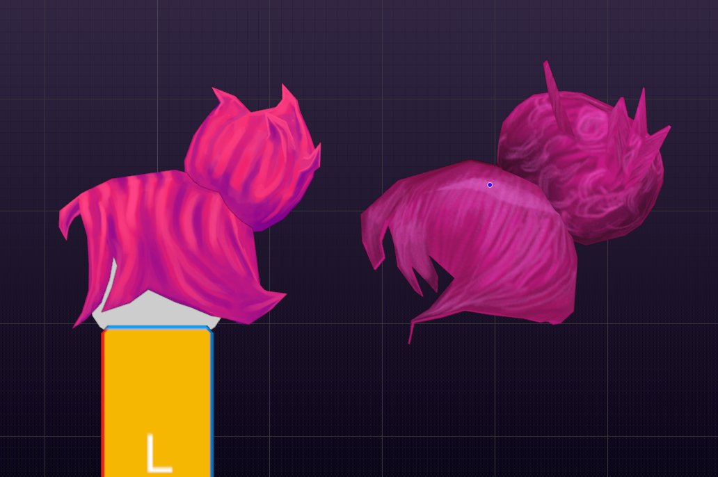 MiracleMelodii's tweet photo. texture and hair model practice yeah https://t.co/cVNvcwBOrh