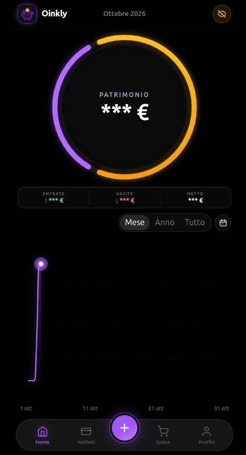 whyiskemy's tweet photo. While working during uni, I wanted a clean way to track my money: one wallet for savings to lock away and forget, and another for daily expensesExisting apps were too bloated, so I built Oinkly 🐷  my first PWA to track my finances👇 #buildinpublic #indiehackers #pwa #webdev https://t.co/r7aPH7SuXM