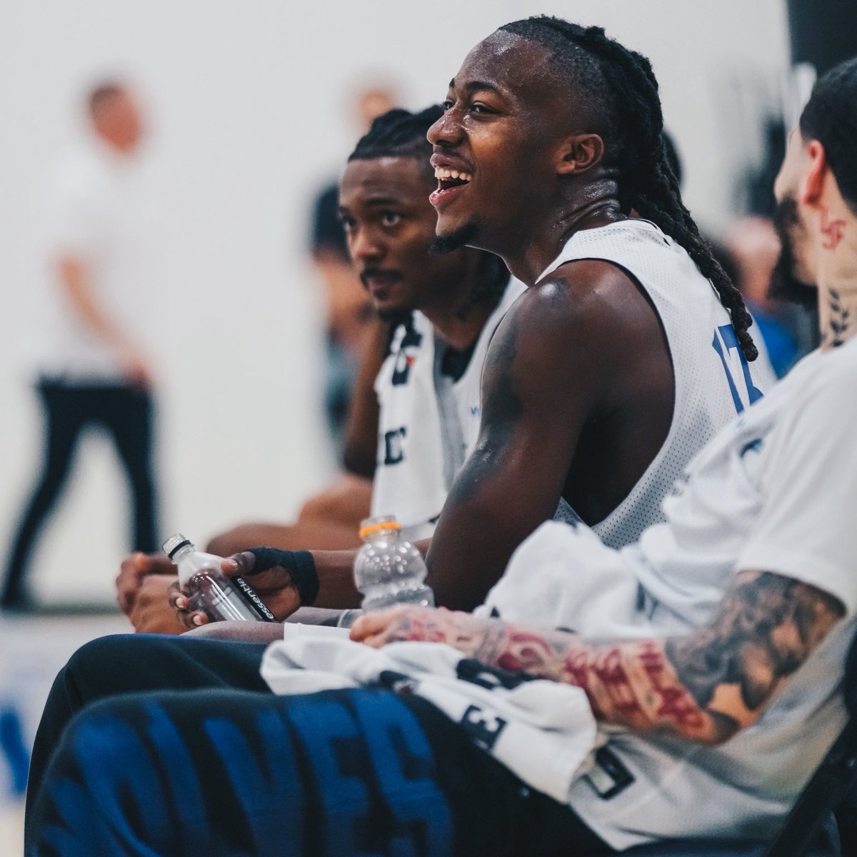 KalshiHoops's tweet photo. Ayo Dosumnu on the culture within the Timberwolves squad:

"We want to spend time with each other. We want to go out to dinner. We want to take trips out of the country. Like we want to be together because that foundation has been set. We actually are invested in each other."

(Via @Timberwolves)