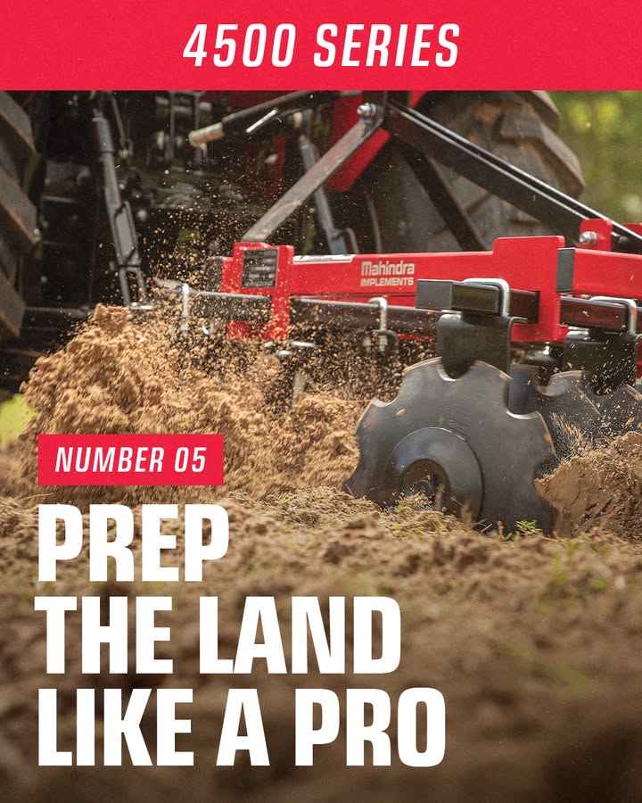 MarcyDuane's tweet photo. The 4500 Series was built for the jobs that demand more. See the top 5 jobs it's built for. Visit us today at  https://t.co/3McscNVvlB!

#MahindraTractors #MahindraTough #OutworkingTheField
.
.
.
#MahindraROXOR #Mahindra #ToughJobs #ModernFarming #SupportLocal #Photography https://t.co/hIgu5rb38P