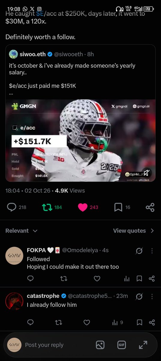 Omodeleiya's tweet photo. @cryptohako I hope you see me legend 

Bf4ur6AniGEAWuzF5jXYXL4Hxk1opYfeqzqePjczxzNM https://t.co/Iu9TDXDCud