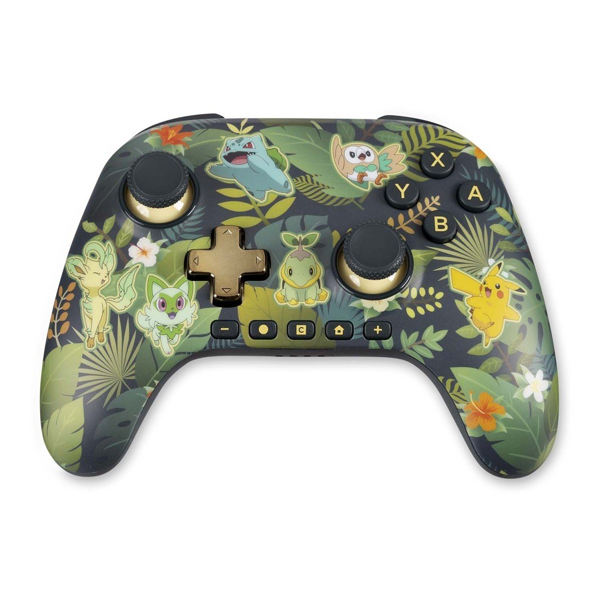 PokemonRestocks's tweet photo. New Plantopia Nintendo Switch 2 Controller, Bag &amp; Game Card Case up at Pokemon Center! 🌿

https://t.co/nGUHo7mfDW

#Pokemon #NintendoSwitch https://t.co/U42qscIojL