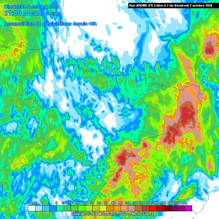 P4Estacions's tweet photo. Alguns dels models mesoescalars fan por 😱 per a les pròximes 48h ⚠️

👉 Amb aquests mapes, podríem superar els 100-200 mm a molts punts del litoral i prelitoral ‼️

#Projecte4Estacions https://t.co/qDJnq3Wfmd