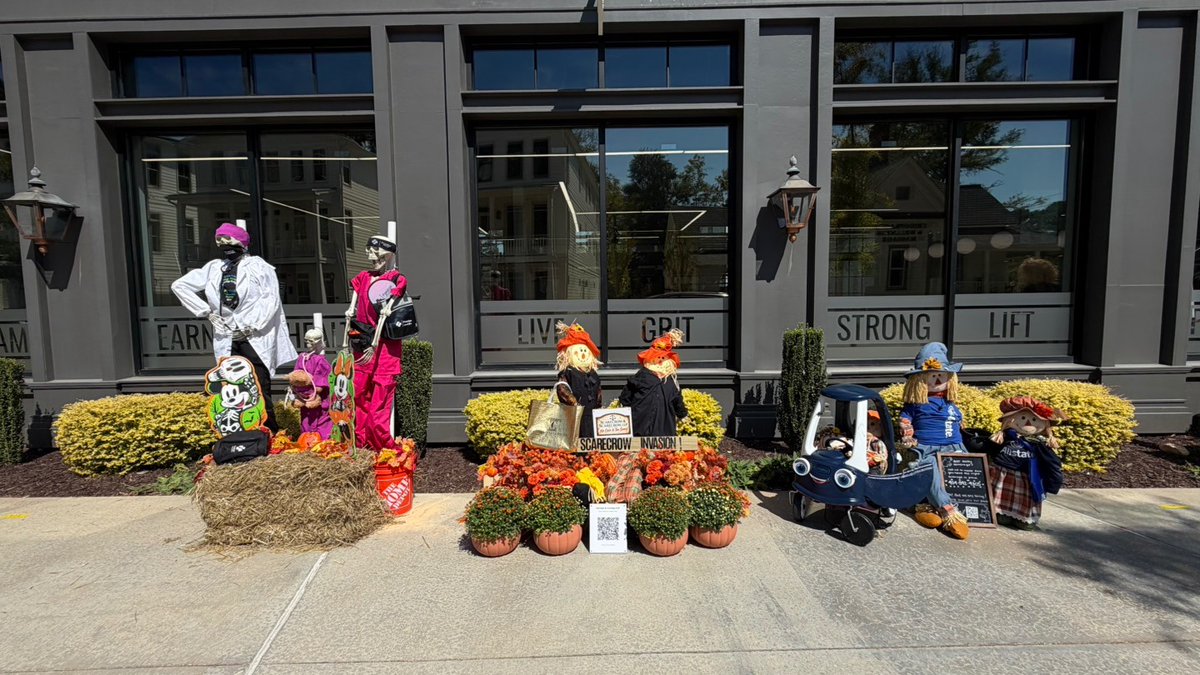 Cornejo_Law's tweet photo. These scarecrows mean business! 🎃⚖️🍂

Our newest “attorneys” are dressed for court and ready for fall! We’re bringing a little Cornejo spirit to scarecrow season. 🎃👀

Even our scarecrows don’t settle, They get justice. 😉

#CornejoAndCornejo #ScarecrowSeason #FallVibes #CommunitySpirit