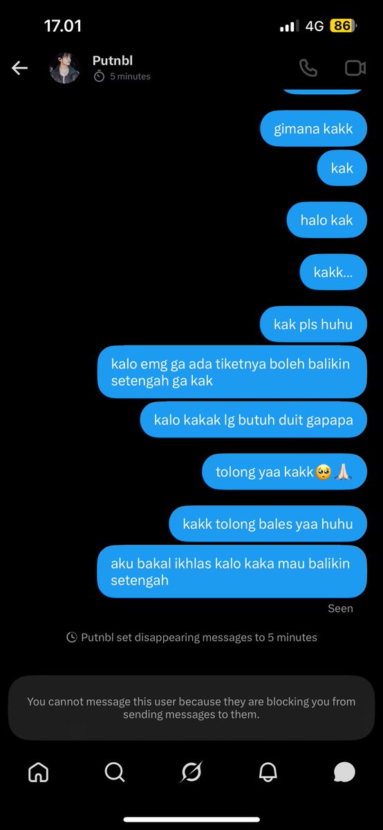 firlysuprapto's tweet photo. Hati-hati yaa guys sama akun atas nama ini @Putnblqsi (akun bodongnya si pelaku). Penipuan tiket timnas.
t. wts wtb jastip tiket final timnas https://t.co/UF244Wftwl