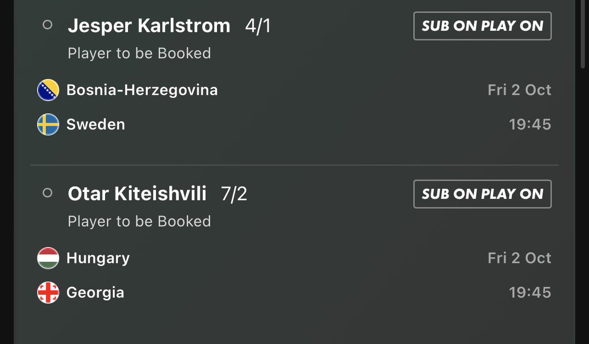 TheCardScouter's tweet photo. UNL Cards 🇫🇷 🇮🇹 🇸🇪 🇬🇪 📒

Really fancy Kiteishvili &amp; Karlstrom tonight, unreal odds on singles for them. Prefer the Georgian, hence he’s in two doubles. 

Rabiot is France’s main culprit in that XI. Kayode up against the French left side is tough. https://t.co/4WrPkSxl47