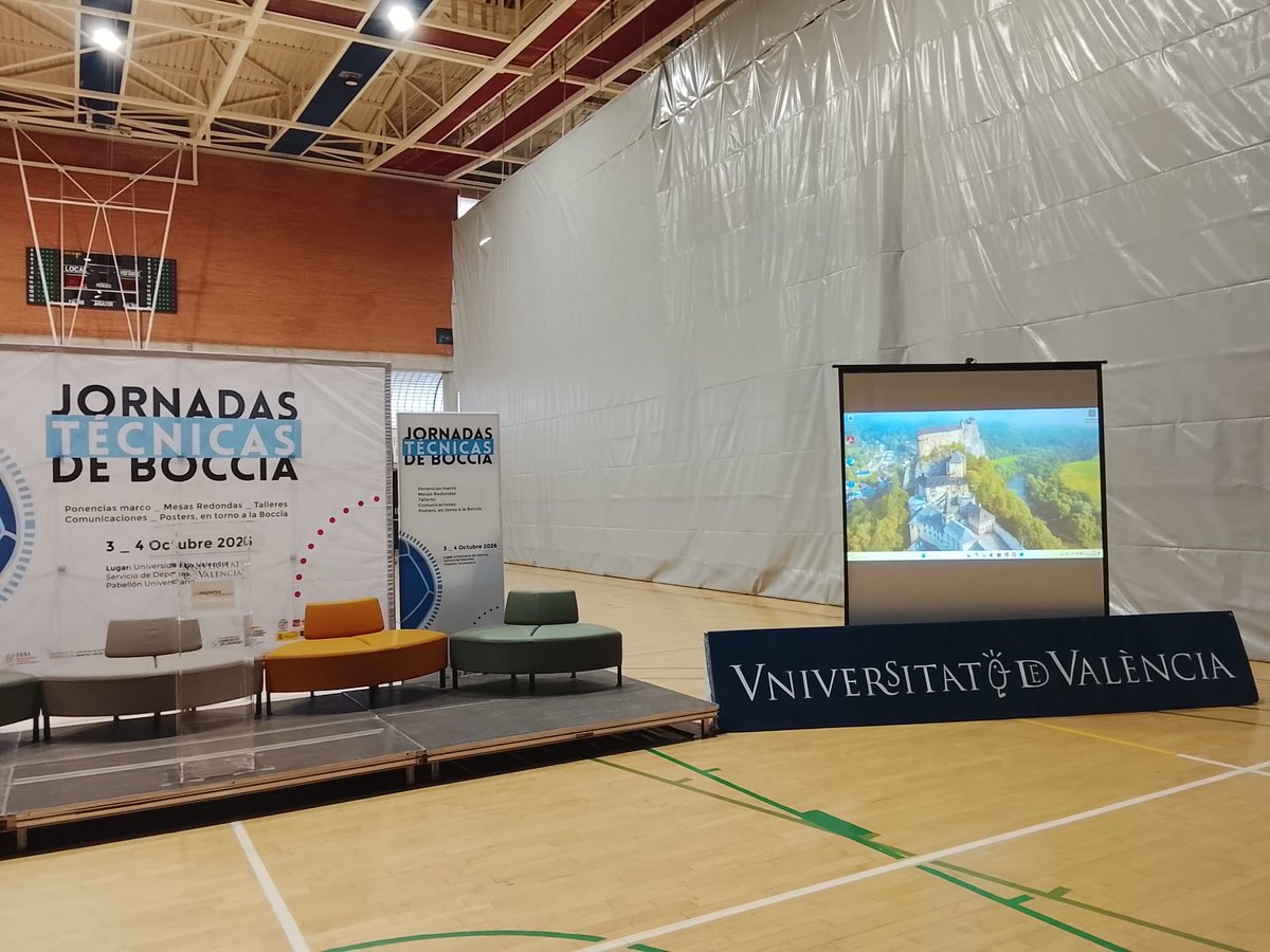 _FEDPC_'s tweet photo. 😲Se ultiman los preparativos para la realización de las Jornadas Técnicas de Boccia 

🚀 Recuerden: 3 y 4 de octubre en la Universidad de Valencia

➡️ LINK para disfrutar del evento de forma online

➡️ https://t.co/6IIXKHurjC https://t.co/tNXn0Bp9n0