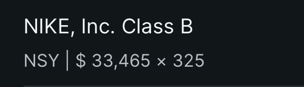 cryptonauta_55's tweet photo. Excesivo FUD en $NKE. Entramos en posición con 325 acciones buscando rebote. No me caso con ella. Stop Loss  en 32$.  Buena absorción con volumen en 31,50$. https://t.co/eKhB4GTjb3