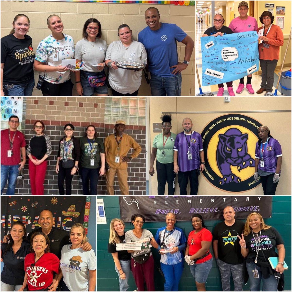 OCPSnews's tweet photo. Itβs Custodian Appreciation Day! π§‘π§Ή
Today we salute our kings and queens of clean who keep our schools and buildings sparkling, safe and ready for learning every day.
Thank you to our OCPS custodians for all you do β we appreciate you!Β #ocps #WeAreOCPS https://t.co/7t1AG0jpoR
