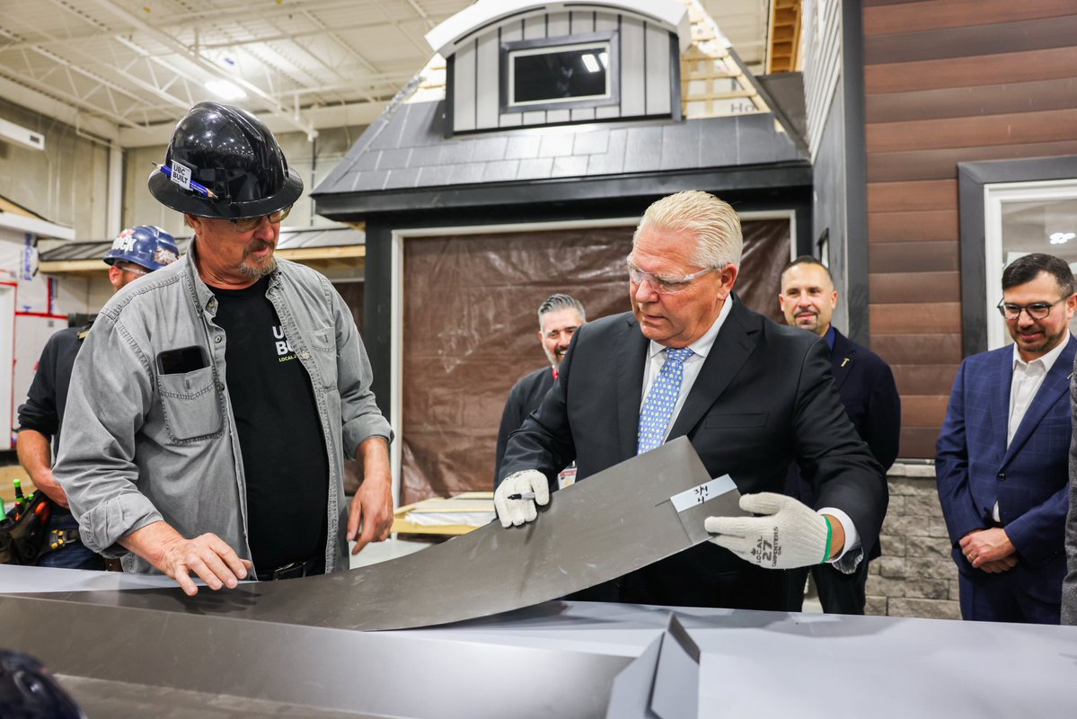 fordnation's tweet photo. I appreciated the chance to stop by and see the incredible talent on display at the Carpenter’s National Apprenticeship Competition today, clearly showing why Ontario’s skilled tradespeople are the best in the world. https://t.co/KJTm48YsDd