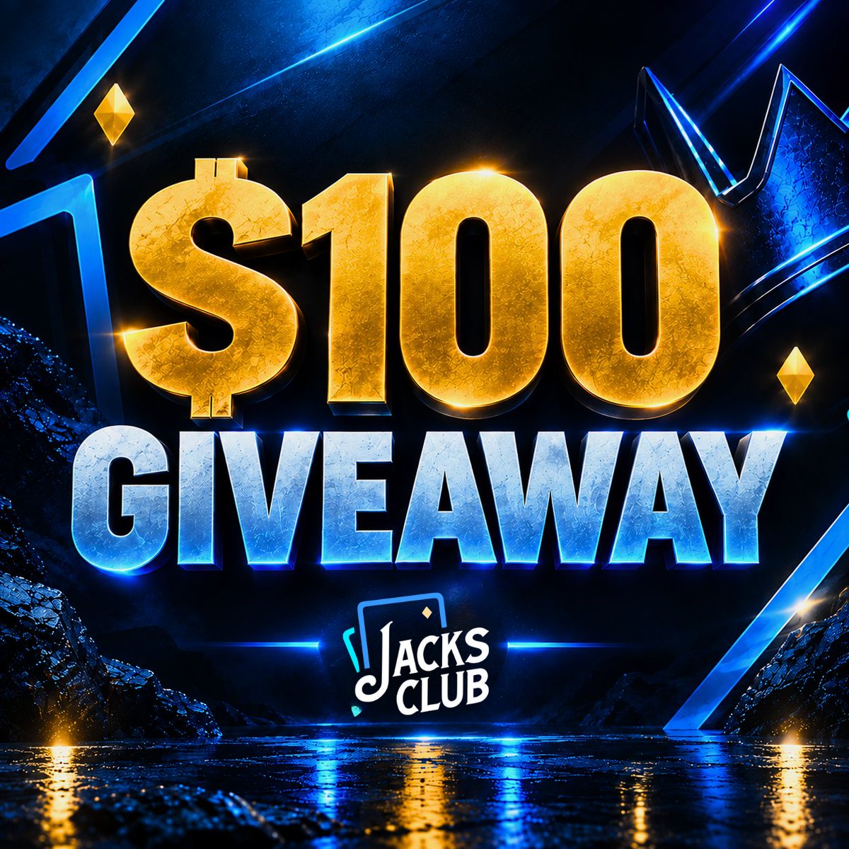 codesantarel's tweet photo. 🎁 $100 GIVEAWAY!

✅ RT this and pinned post
✅ Follow me and @JacksClubCasino 
✅ Tag 2 friends

📢 Winner will be announced in 5 days! https://t.co/6qyx4MtMNK